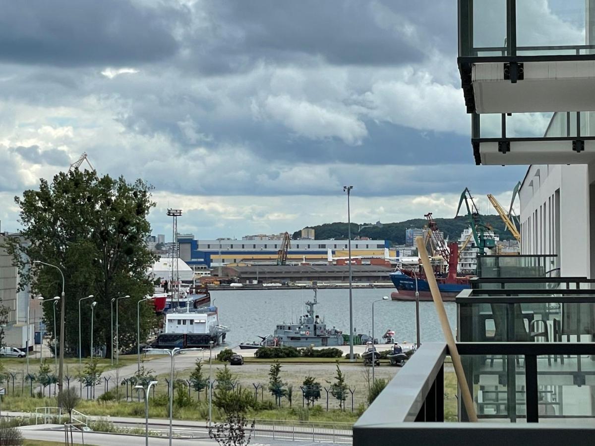 Nowy Apartament W Stylu Industrialnym Przy Porcie Gdynia Exterior foto